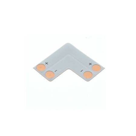 Angled PCB connector for MONO 8mm LED strips