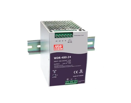 DIN rail power supply 480W 48V 10A MEAN WELL WDR-480-48