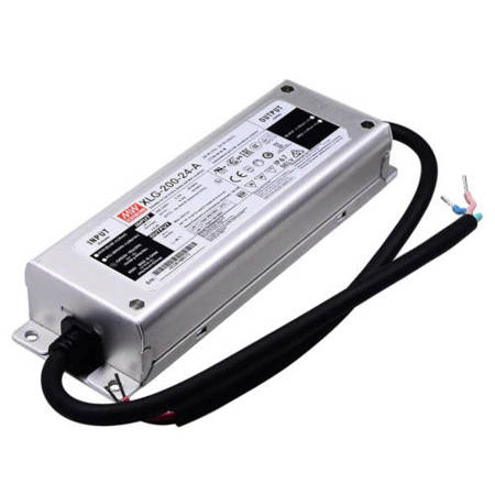 Power supply for LED lighting 24V 8.3A 200W MEAN WELL XLG-200-24-A